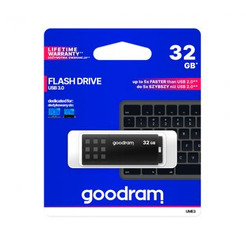 Goodram USB 3.2 pendrive 32GB fekete