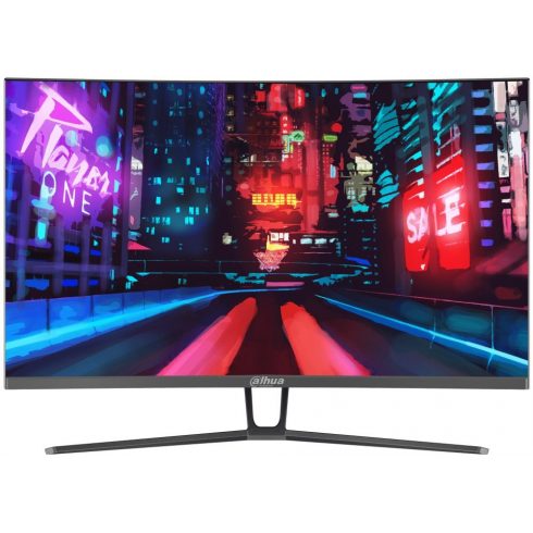 DAHUA 32" LED LM32-E230C/ játék/ VA panel/ 1920x1080 (FHD)/ 3000:1/ 1ms/ 300 cd/m2/ HDMI/ DP/ VESA 75x75/ fekete