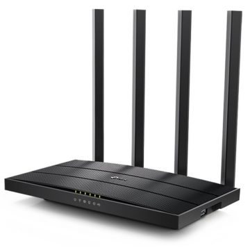   TP-LINK AC1200 C6U kétsávos vezeték nélküli router, 300/867 Ms/s, USB