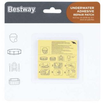 Medencejavító foltok készlete - BESTWAY 62091