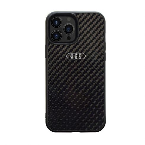 Audi szénszálas tok iPhone 14 Pro készülékhez (fekete)