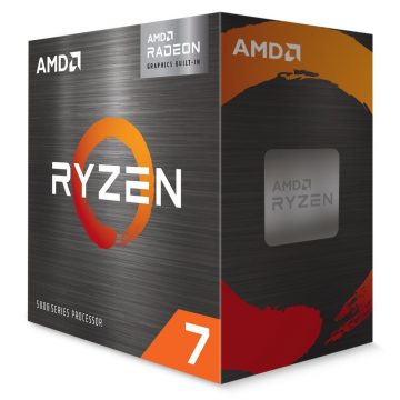   AMD Ryzen 7 5700G / Ryzen / LGA AM4 / max 4.6GHz / 8C/16T / 20MB / 65W TDP / BOX Wraith Stealth hűtővel.