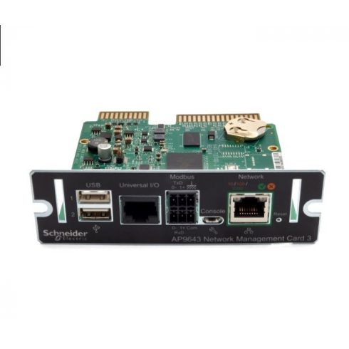 APC UPS Network Management Card 3 W/ Environmental Monitoring and Modbus