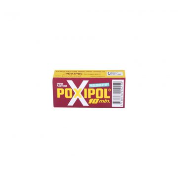   "poxipol" ragasztó 16g/14ml átlátszó (2* tubus: a5g/7ml, b8g/7ml porban)