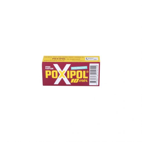 "poxipol" ragasztó 16g/14ml átlátszó (2* tubus: a5g/7ml, b8g/7ml porban)