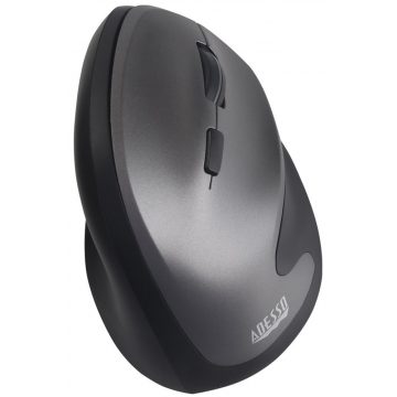   Adesso iMouse A20/ vezeték nélküli egér 2,4 GHz/ függőleges ergonomikus/ antimikrobiális/ optikai/ 1000/1600/2400 DPI/ USB/ fekete