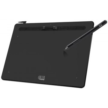   Adesso CYBERTABLET K10/ grafikus tábla 10” x 6”/ 8192 nyomásszint/ 6 programozható gomb/ görgő/ USB-