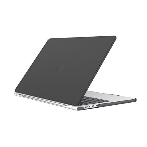 Case-Mate rápattintható hardshell - MacBook Air 15" M2 (2023) tok billentyűzetfedéssel (Smoke)