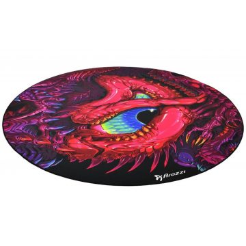   AROZZI Zona Floorpad Crawling Chaos/ védő padlópárna/ kerek 121 cm átmérő/ sárkány kivitel