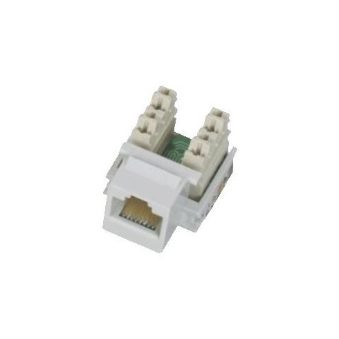 DATACOM Keystone RJ45 UTP CAT5E (110) CLASSIC fehér