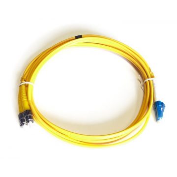 DATACOM optikai patchcord LC-ST 09/125 SM 2m duplex