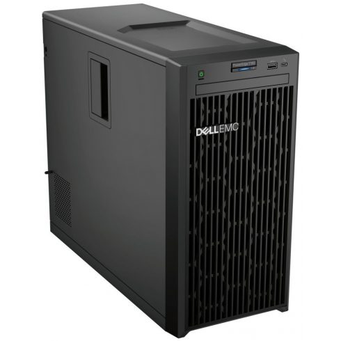 DELL PowerEdge T150/ Xeon E-2314/ 16GB/ 2x 2TB 7.2k SATA/ RAID 1/ H355/ 2x GLAN/ iDRAC 9 Basic 15G/ 3Y PS NBD a helyszínen