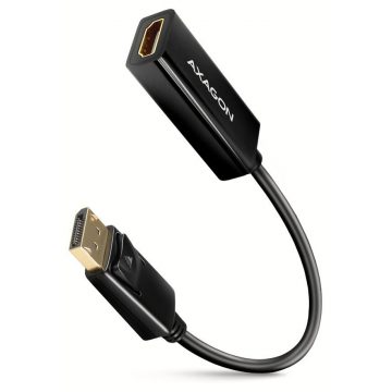   AXAGON adapter a DisplayPorttól a HDMI 1.4-es verzióhoz / RVD-HI14N / 4k/30Hz / 0,2m