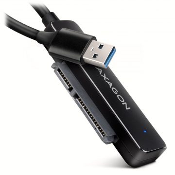   AXAGON USB-A SLIM adapter pro 2,5" SATA lemez / ADSA-FP2A / USB 3.2 Gen1 / SATA 6G / 0,2m