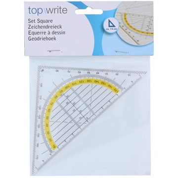 Topwrite - Geometrikus háromszög 3 az 1-ben 14 cm