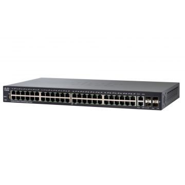 Cisco SF350-48-K9-EU 48 portos 10/100 felügyelt kapcsoló